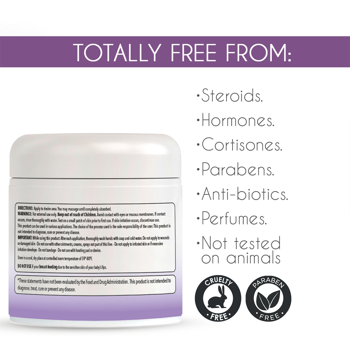 DMSO Lavender Cream