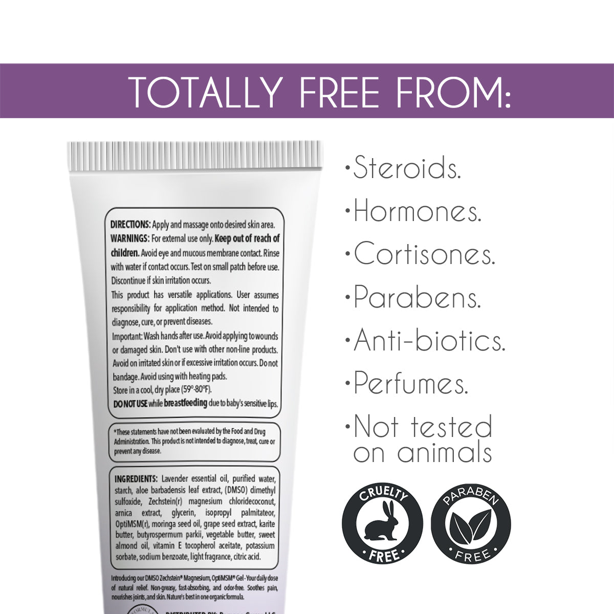 DMSO Lavender Gel
