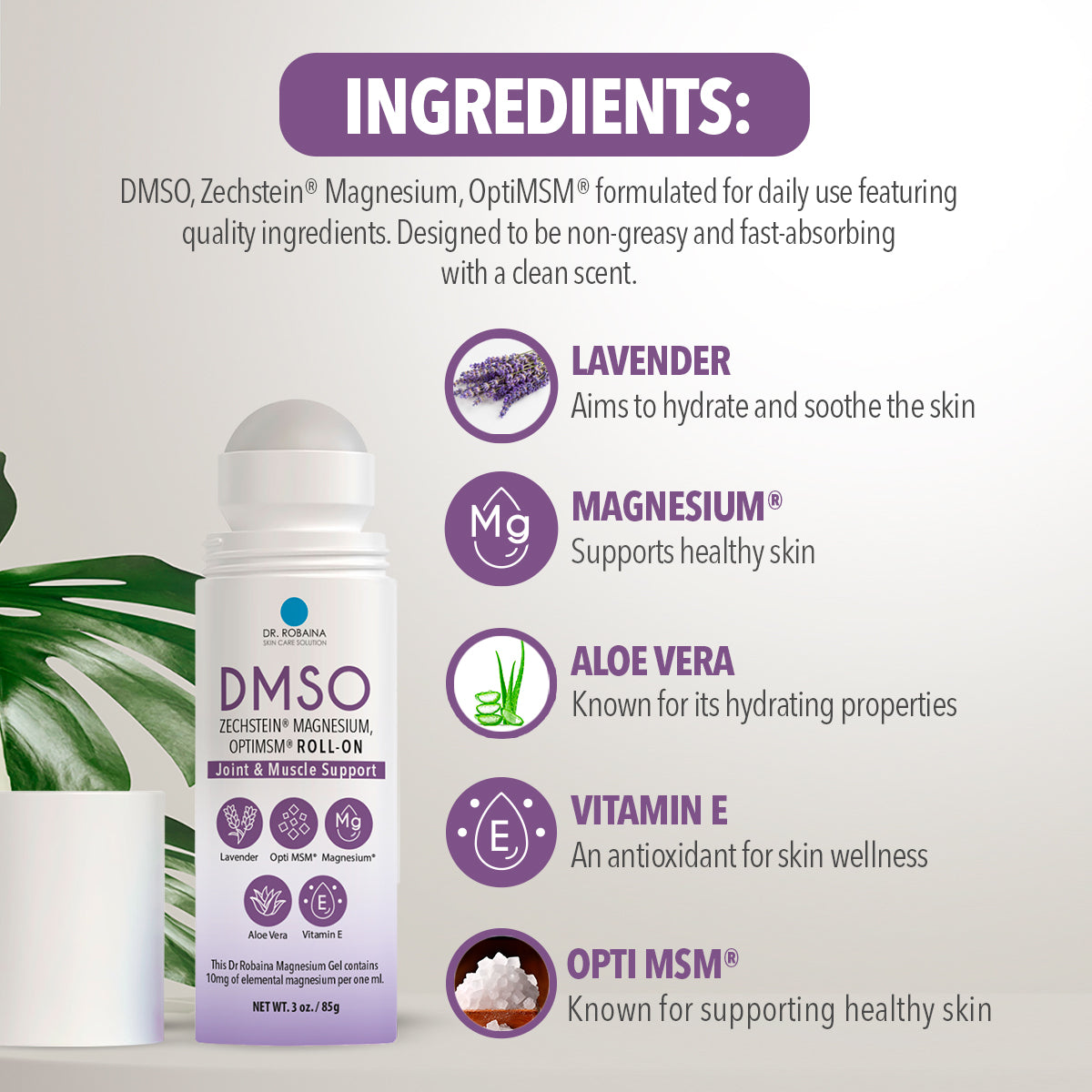 DMSO Lavender Roll-On