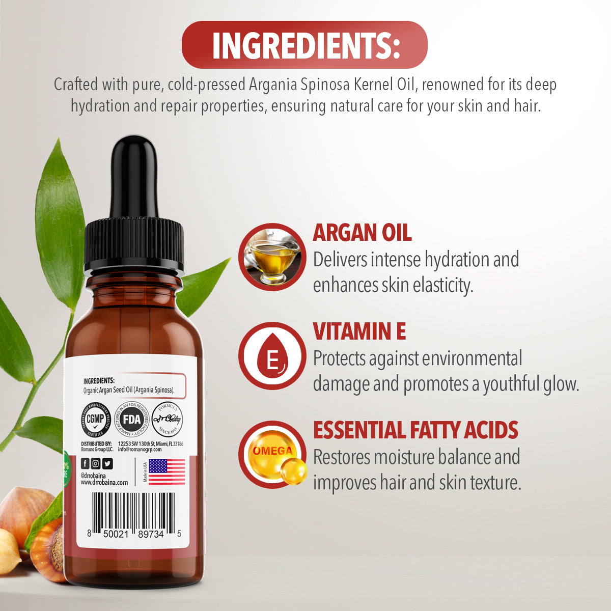 Pure & Natural Argan Oil