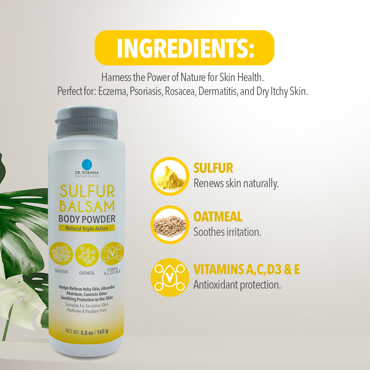 SULFUR BALSAM Body Powder