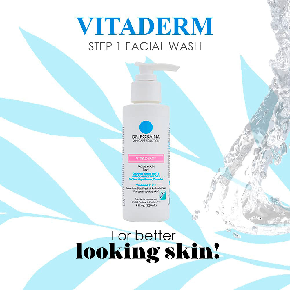 Vitaderm™ Facial Wash (Step 1)