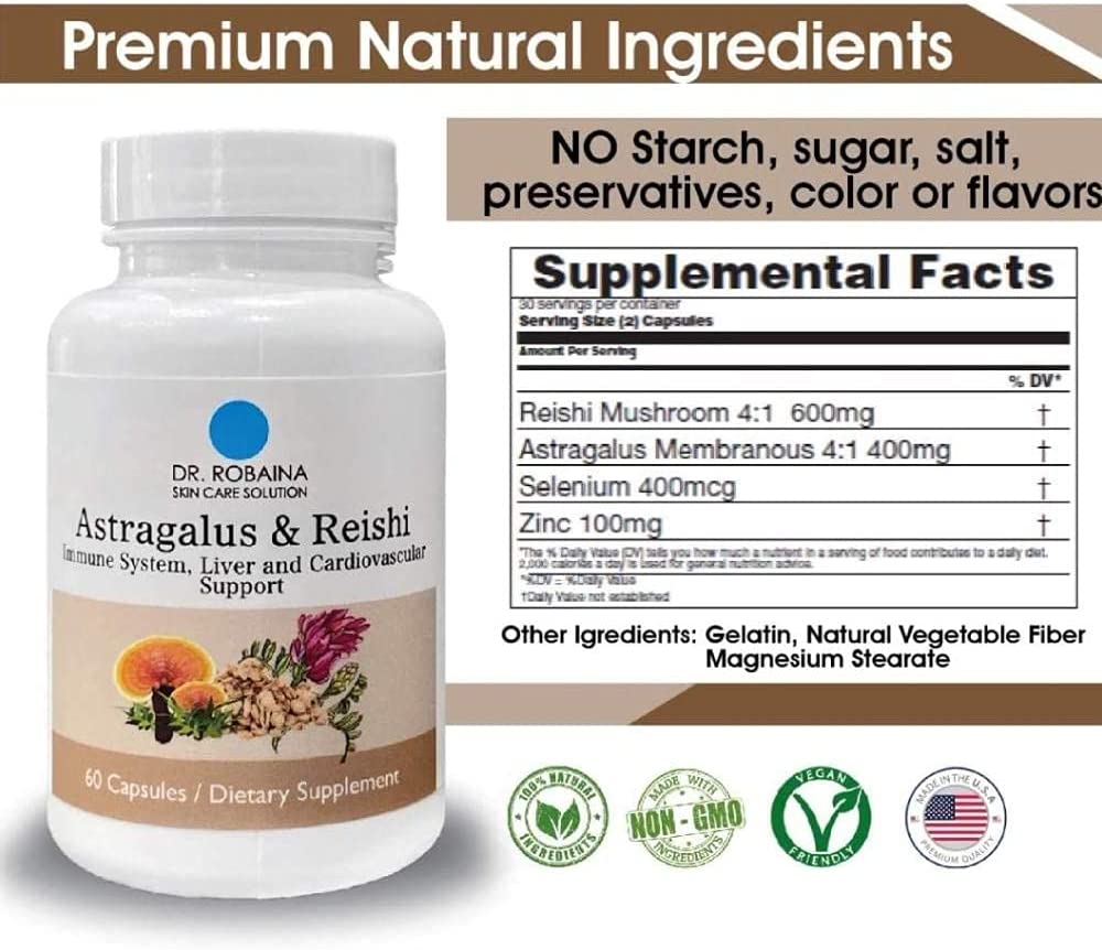 Astragalus & Reishi Capsules