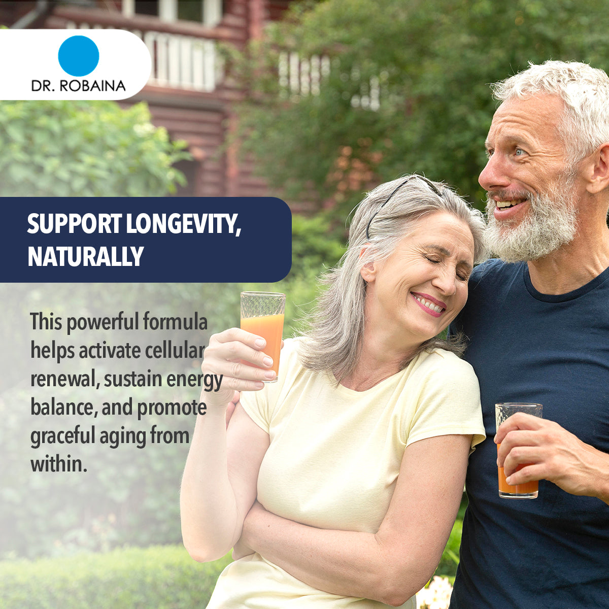 Dr. Robaina Liposomal NAD+ Resveratrol Drops - 400mg Complex with CoQ10 & Quercetin (4oz)