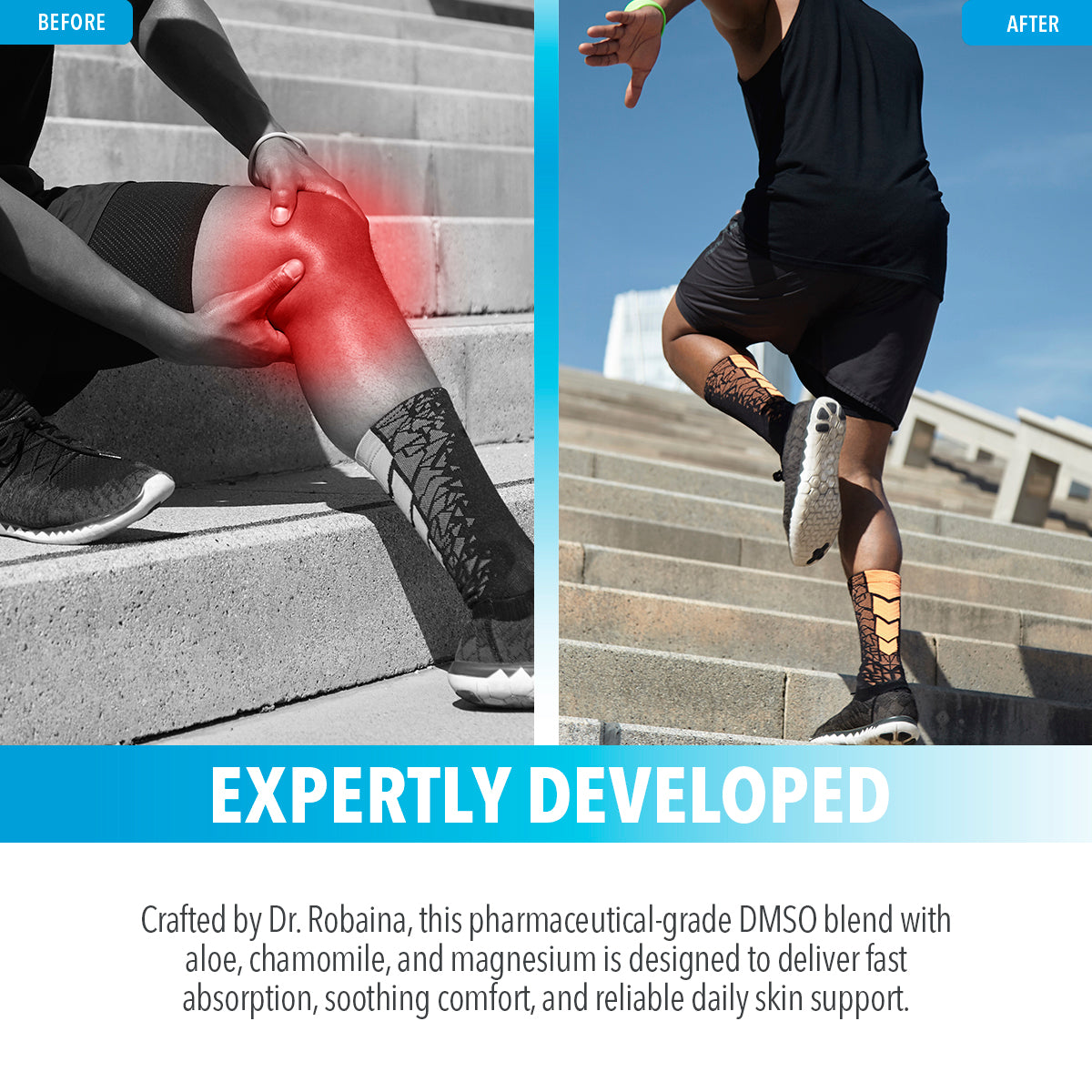 Dr. Robaina DMSO 99.9% Pure Pharma Grade Liquid - Amber Glass Dropper (4oz)