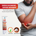 Thumbnail 5 of 10, Dr. Robaina DMSO Hot Gel Roll-On - Warming Muscle Comfort with Arnica & OptiMSM®