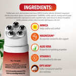 Thumbnail 7 of 10, Dr. Robaina DMSO Hot Gel Roll-On - Warming Muscle Comfort with Arnica & OptiMSM®