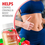 Thumbnail 8 of 11, Dr. Robaina Apple Cider Vinegar Gummies - Vegan Formula with B12 & B6 for Metabolism & Digestive Support