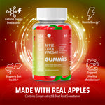 Thumbnail 3 of 11, Dr. Robaina Apple Cider Vinegar Gummies - Vegan Formula with B12 & B6 for Metabolism & Digestive Support