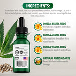Thumbnail 4 of 10, Dr. Robaina 100% Pure Organic Hemp Seed Oil - Cold Pressed for Massage, Sleep & Deep Hydration (2 fl oz)