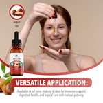 Thumbnail 6 of 10, Dr. Robaina 100% Pure Organic Argan Oil - Cold Pressed Moroccan Gold for Hair, Skin & Nails (2 fl oz)