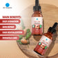 Dr. Robaina 100% Pure & Natural Argan Oil – Deep Hydration, Skin Repair & Natural Antioxidants for Healthy Skin & Hair – Made in USA