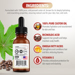 Thumbnail 7 of 9, Dr. Robaina 100% Pure Organic Castor Oil - Cold Pressed for Hair, Lashes & Brows (2 fl oz)