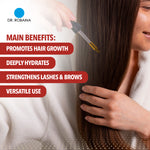 Thumbnail 3 of 9, Dr. Robaina 100% Pure Organic Castor Oil - Cold Pressed for Hair, Lashes & Brows (2 fl oz)
