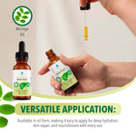 Thumbnail 6 of 10, Dr. Robaina 100% Pure Organic Moringa Oil - Cold Pressed Moisturizer for Face, Hair & Nails (2 fl oz)