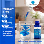 Thumbnail 4 of 8, Dr. Robaina Methylene Blue 1% USP Grade Drops - Pharmaceutical Grade Nootropic for Focus & Clarity (2 fl oz)