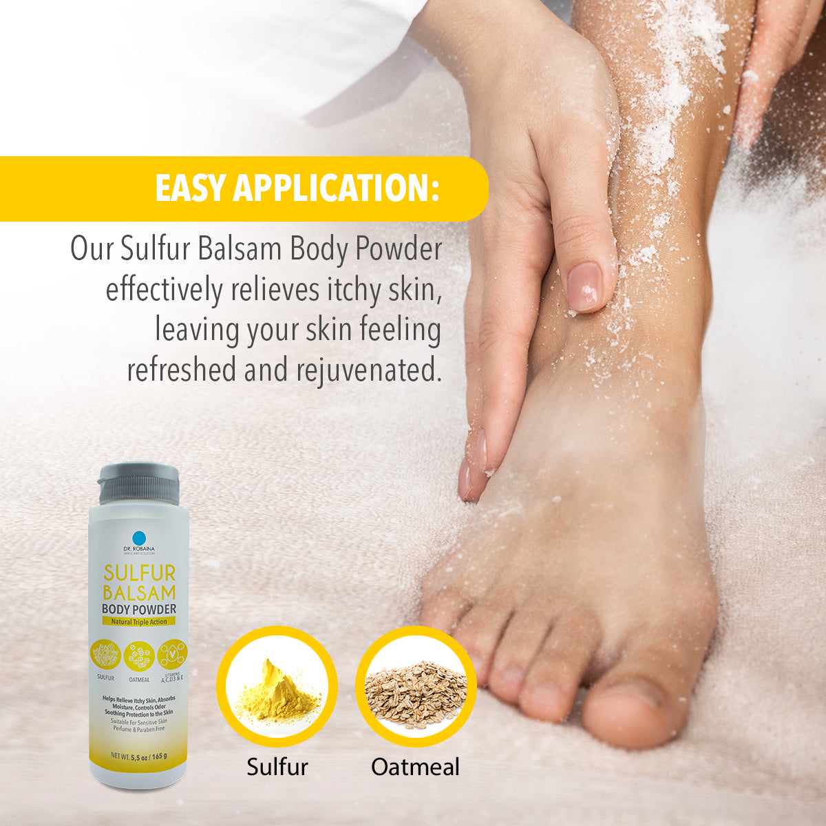 SULFUR BALSAM Body Powder