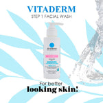 Thumbnail 5 of 5, Dr. Robaina Vitaderm Step 1 Facial Wash - Acne-Prone Skin Cleanser with Pink Grapefruit & Aloe (4 fl oz)